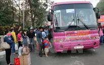 Nhân rộng những chuyến xe nghĩa tình đưa công nhân về quê đón Tết