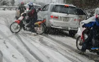 Đảm bảo an toàn giao thông trong giá rét, băng tuyết