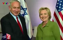 Hai ứng viên Tổng thống Mỹ ngừng tranh luận để gặp Thủ tướng Israel
