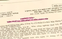 Nhà thầu phụ bị phạt vì chậm nộp thuế: Có hợp lý?