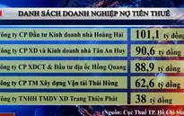 TP.HCM công bố DN nợ thuế: Doanh nghiệp BĐS nợ "đầm đìa"