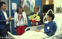 Công Phượng mừng sinh nhật lần thứ 21 trong bệnh viện