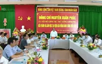 Thủ tướng Nguyễn Xuân Phúc làm việc với Viện Lúa ĐBSCL