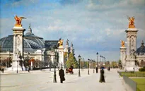 Paris đẹp thơ mộng qua ảnh màu cách đây 100 năm
