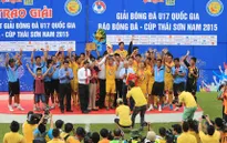 Bốc thăm VCK U17 Quốc gia 2016: Viettel, HAGL và SLNA chung bảng đấu