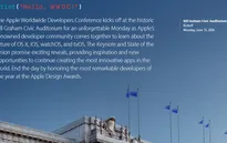 Apple sẽ tổ chức sự kiện WWDC 2016 ngày 13/6