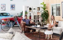 Độc đáo garage được "hô biến" thành nhà ở siêu đẹp