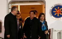 Tổng thống Philippines tới Moscow thăm chính thức Nga