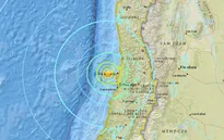 Chile: 7 trận động đất trong vòng 1 giờ đồng hồ