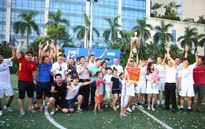 Đội bóng đá VTV vô địch Giải Press Cup 2017 khu vực Hà Nội