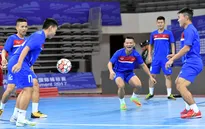 ẢNH: ĐT futsal Việt Nam đã có buổi tập đầu tiên tại Trung Quốc