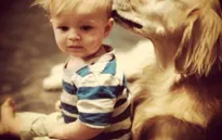 “Tan chảy” với những hình ảnh đáng yêu của trẻ em và thú cưng