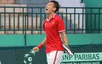 Davis Cup: Hoàng Nam thắng trận, ĐT Việt Nam sống lại hy vọng đi tiếp