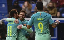 Deportivo Alaves 0-6 Barcelona: Show diễn của tam tấu MSN