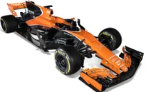 Cận cảnh siêu xe F1 màu cam bóng bẩy của đội McLaren ở mùa giải mới