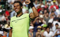 Miami mở rộng 2017: Thắng dễ Jack Sock, Nadal giành quyền vào bán kết