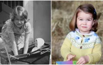 Khám phá thú vị: Công chúa Charlotte là bản sao của Nữ hoàng Elizabeth