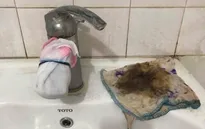 Hà Nội: Nước sinh hoạt có màu lạ