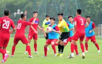 VIDEO: U20 Việt Nam luyện đấu pháp cho trận gặp U20 Argentina