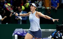 WTA Final 2017, bảng Đỏ: Halep bị loại bất ngờ, Caronline Garcia vào bán kết