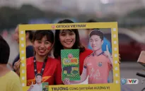 CĐV làm nóng SVĐ Mỹ Đình trước trận U22 Việt Nam - Tuyển các ngôi sao K-League