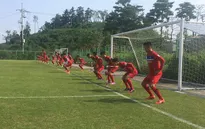 VIDEO: ĐT U22 Việt Nam tích cực rèn chiến thuật