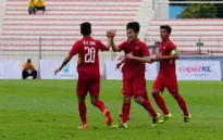 VIDEO: Văn Hậu ghi bàn tuyệt đẹp lập cú đúp bàn thắng