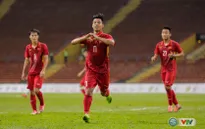 VIDEO: Văn Thanh dứt điểm quyết đoán, nhân đôi cách biệt cho U22 Việt Nam