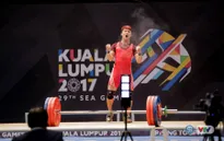 VIDEO Cử tạ: Chấn thương, Trịnh Văn Vinh vẫn phá kỷ lục SEA Games, giành HCV một cách kịch tính