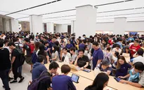 Apple Store tại châu Á nêm chặt người ngày khai trương