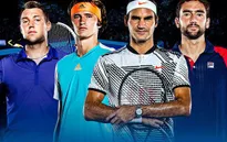 Kết quả bốc thăm ATP Finals 2017: Federer cạnh tranh cùng Zverev, Marin Cilic và Jack Sock