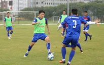 ĐT Việt Nam rèn thi đấu đối kháng và đá phạt