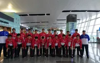 U15 PVF lên đường tham dự giải U15 quốc tế ICC Cup tại Singapore