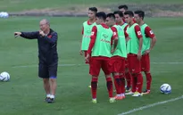 VIDEO: Toàn cảnh buổi tập đầu tiên của U23 Việt Nam dưới thời HLV Park Hang Seo