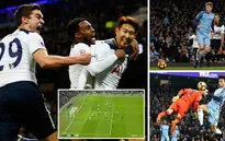 Man City 2-2 Tottenham: Ngược dòng ngoạn mục tại Etihad