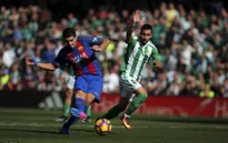 Real Betis 1-1 Barca: Chia điểm nhọc nhằn