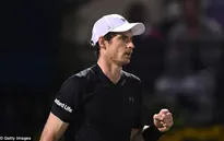 Dubai Championships 2017: Andy Murray gặp Verdasco ở chung kết