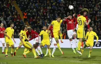Kết quả lượt đi vòng 1/8 Europa League: Rostov 1-1 Man Utd, Lyon 4-2 AS Roma...