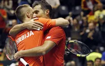 Davis Cup: ĐT Serbia dễ dàng giành quyền vào bán kết