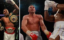 Anthony Joshua thắng knock-out Wladimir Klitschko