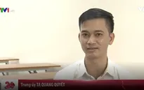 Xúc động trước hành động của Trung úy trẻ với học sinh nghèo