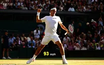 Roger Federer thẳng tiến vào bán kết Wimbledon