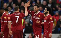 Vòng 15 Ngoại hạng Anh: Brighton 1-5 Liverpool, Watford 1-1 Tottenham, Chelsea 3-1 Newcastle