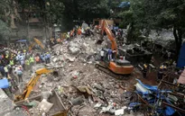 Sập tòa nhà 4 tầng tại Ấn Độ, ít nhất 8 người thiệt mạng
