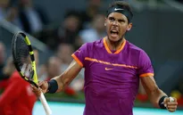 Tứ kết đơn nam giải quần vợt Madrid mở rộng: Nadal và Pablo Cuevas giành quyền vào bán kết