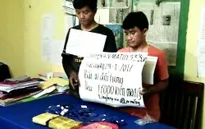 Quảng Bình: Bắt 2 đối tượng vận chuyển 17.000 viên ma túy qua biên giới