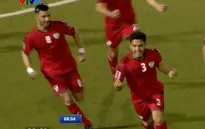 VIDEO: Hasan Amin sút xa ghi bàn vào lưới ĐT Việt Nam gỡ hòa cho ĐT Afghanistan