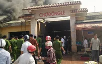 Quảng Bình: Cháy lớn tại chợ Đồng Lê