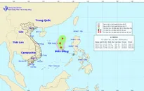 Áp thấp nhiệt đới suy yếu thành một vùng áp thấp