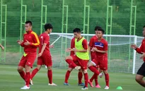 Buổi tập cuối cùng của ĐT U20 Việt Nam trước trận gặp U20 New Zealand